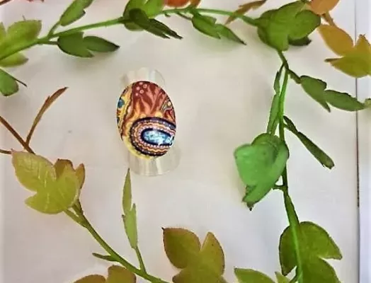 BAGUE OVALE